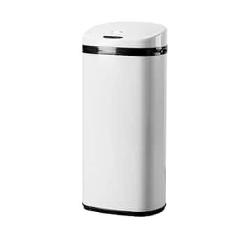 【人気商品】センサー全自動開閉式 ゴミ箱 大容量45L ホワイト EKOJAPAN EKO ファントム X センサービン 45L インナーなし